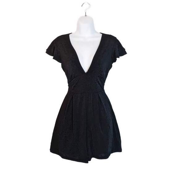 Zara Pants - 🔵 SALE 3/$20 Zara Bershka Black Romper Open Back